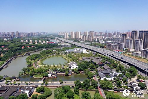 江西南昌 城市濕地繪就生態(tài)畫卷